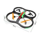 Aandrijfset Standaard voor quadcopter Intruder | onderdelen drone