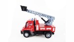 Mini Truck Brandweer schaal 1 op 64 RTR 2,4GHz rood