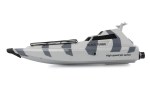 Radiografische militaire boot Turbo met straalaandrijving 420 mm RTR