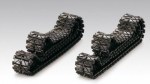 Rubber/Plastic tracks voor Pershing M26 | onderdelen rc tiger 1/16 Tank