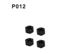 P012,| onderdelen Haiboxing Xmissile, | rc auto onderdelen, 4 stuks