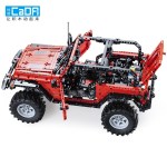 Jeep Wrangler Lego blokken – Radiografisch bestuurbare bouw set