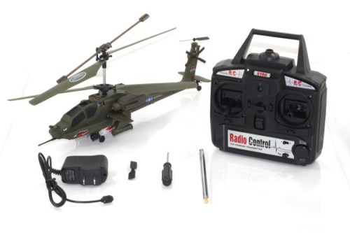 Demo model SYMA S113G, de bestuurbare helikopter luister niet naar behoren. De set is compleet in doos.