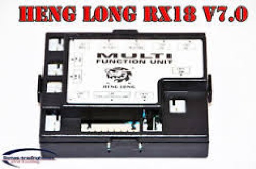 Platine regelaar RX-18 voor HENG LONG rc tanks met kabel