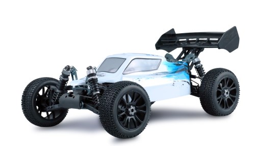 Planet Pro 4WD Buggy Schaal 1 op 8! RTR 1:8, Wit met blauw